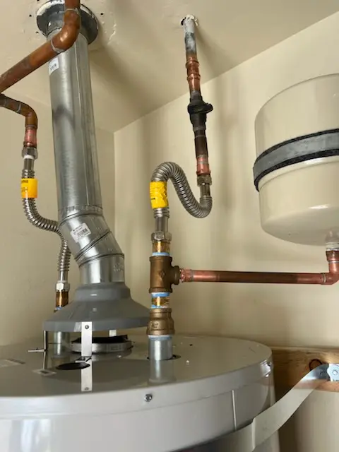Water heater installation and plumbing repair in Blair